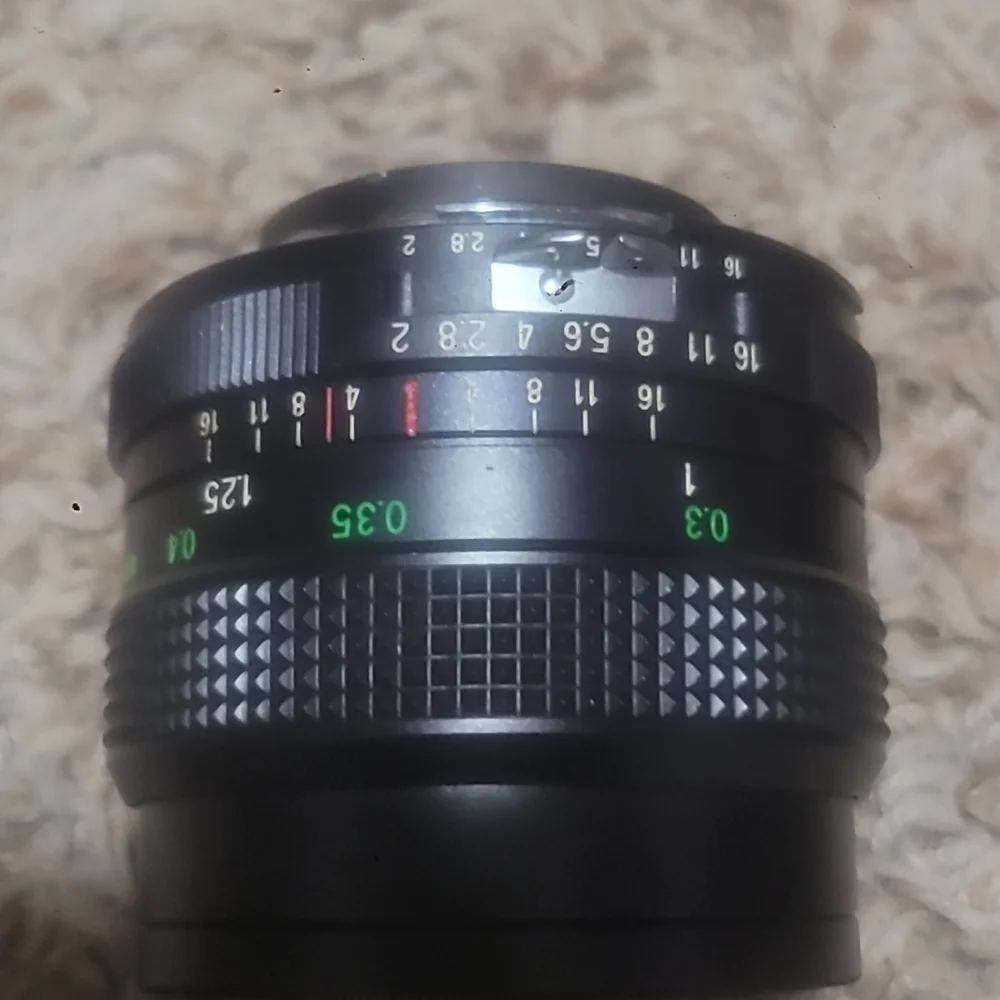 Vintage Vivtar MC 1:2 28mm camera 📷 lens wide angle